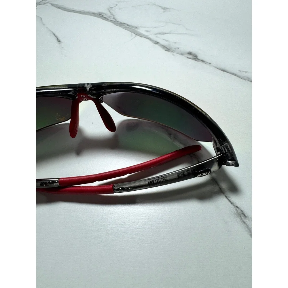 XX2i Optics France1 Sport Sunglasses Smoke Red Orange Mirror Lens Cycling